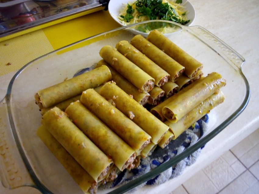 Итальянская паста каннеллони