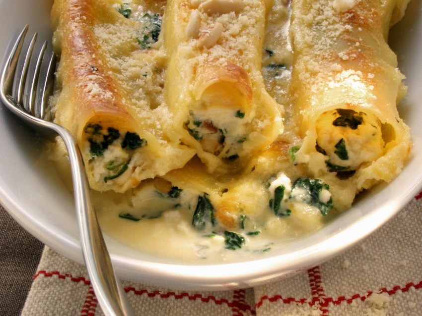 Каннеллони с курицей Милти