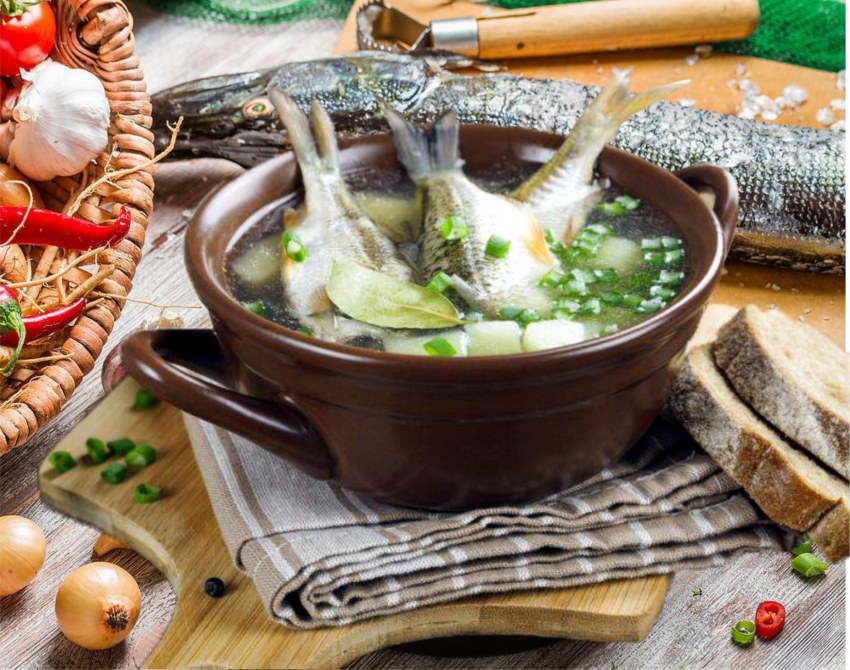 Уха по царски с пшеном красивые картинки