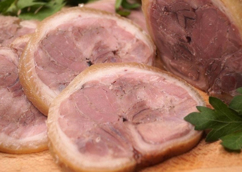 Ветчина домашняя с добавками