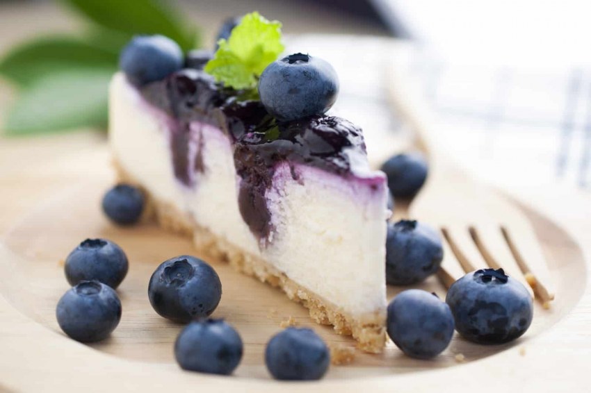 Blueberry чизкейк