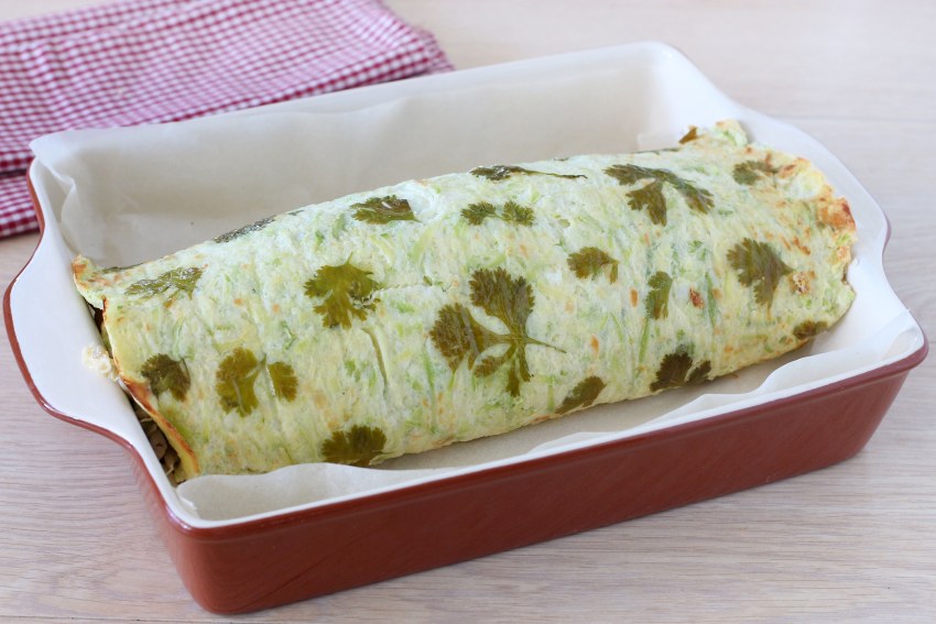 Кабачковый рулет