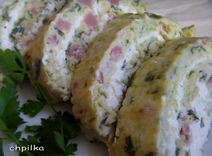Кабачковый рулет