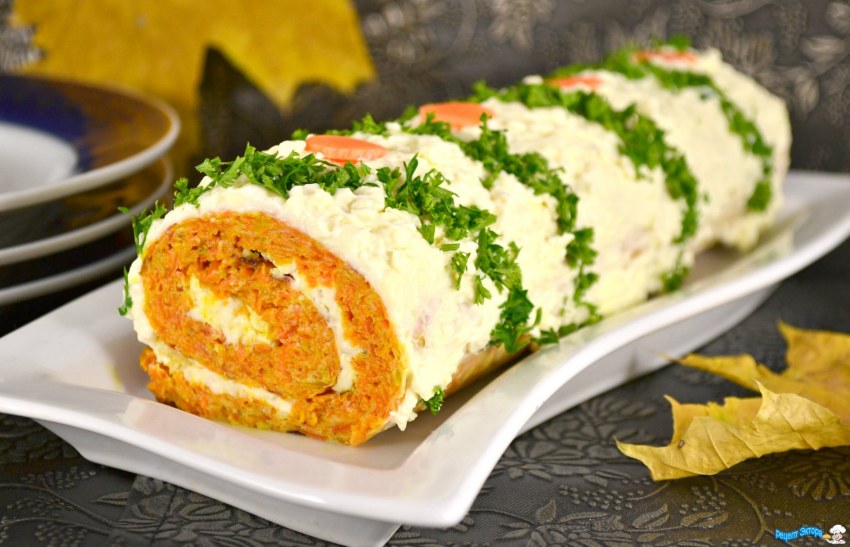 Рулетики из цукини с сыром