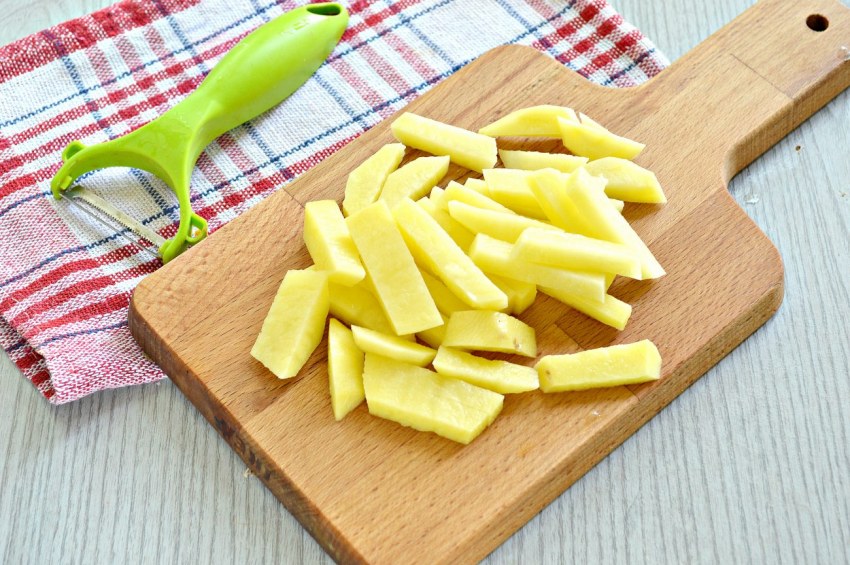 Для нарезки картофеля фри