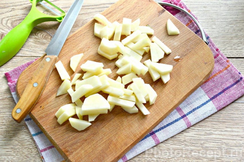 Картофель соломкой и брусочки