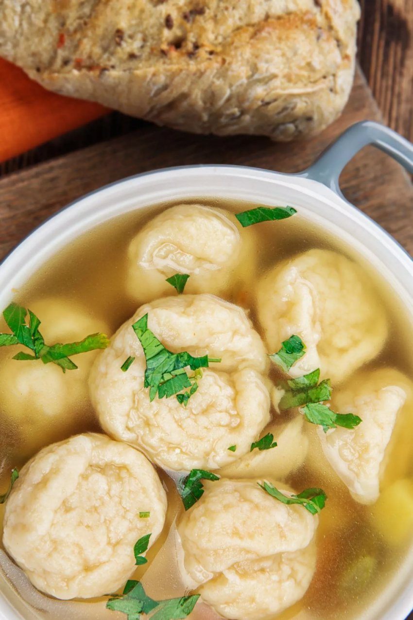 Галушки из творога