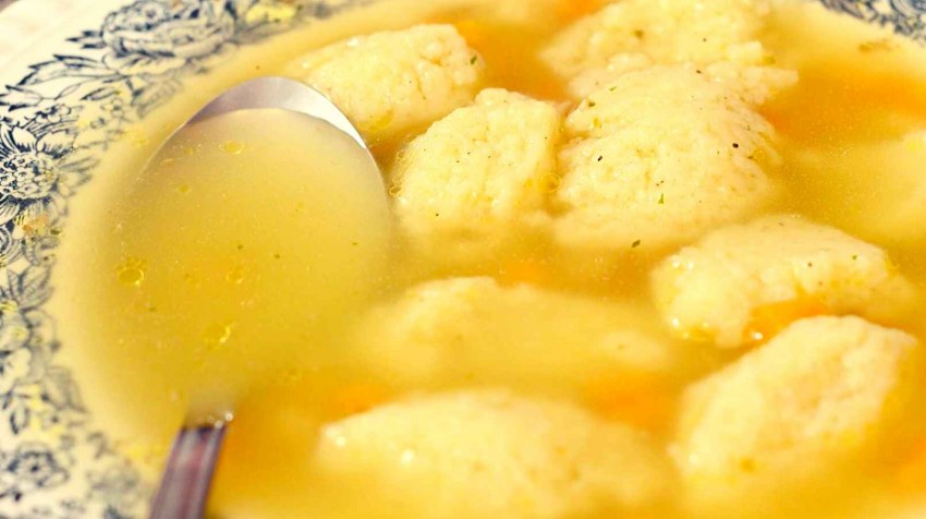 Галушки для супа из яиц и муки
