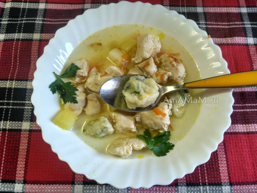 Картошка в горшочках с галушки