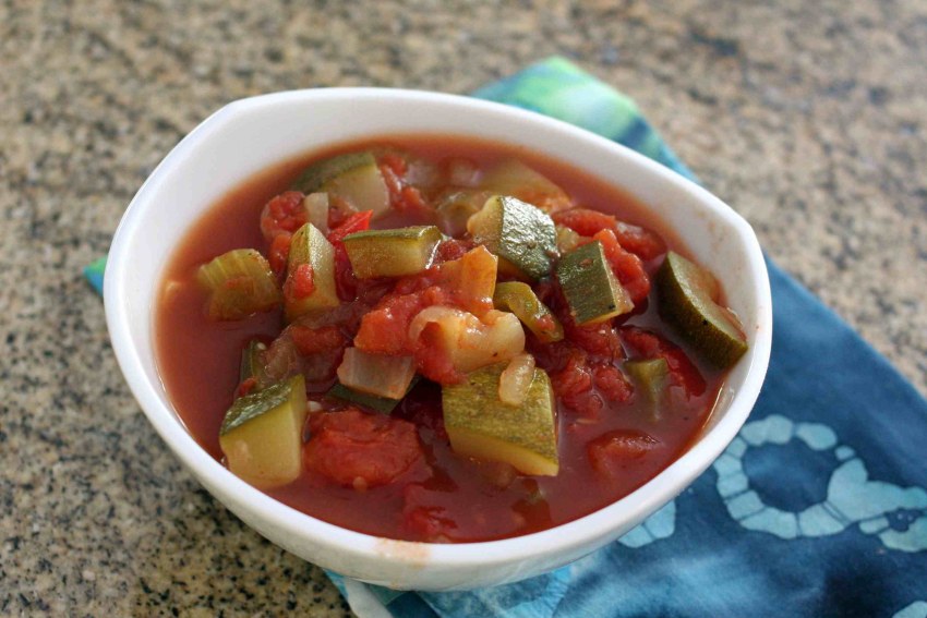 Рагу с кабачками