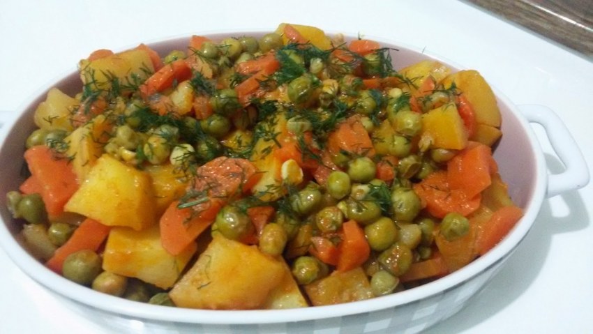 Куриное филе рагу