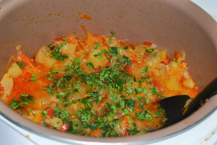 Рагу из моркови