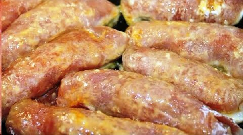 Фаршированная свиная вырезка с черносливом и орехами