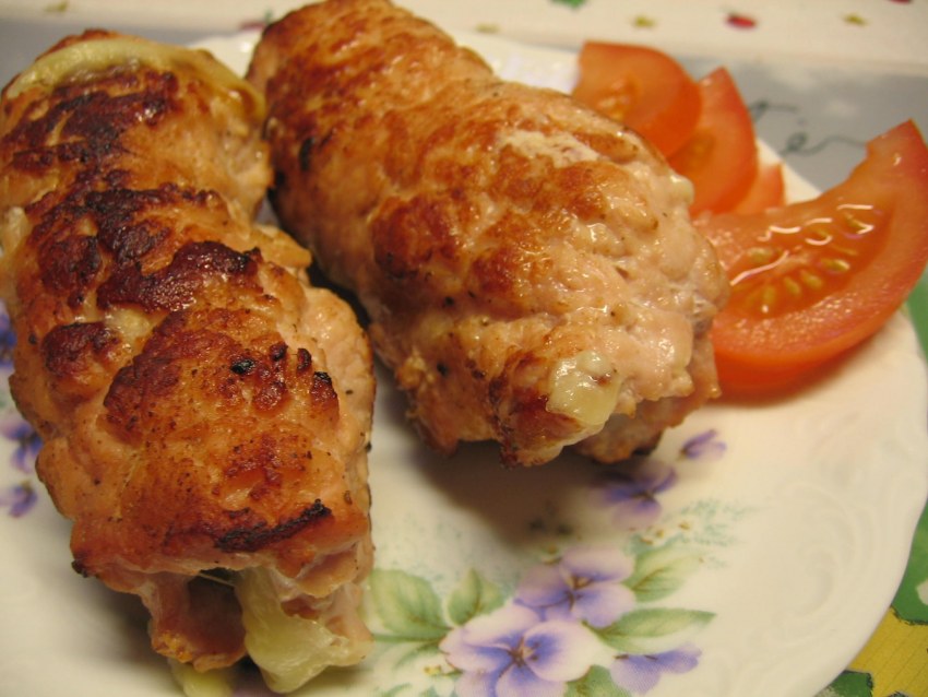 Мясные рулетики