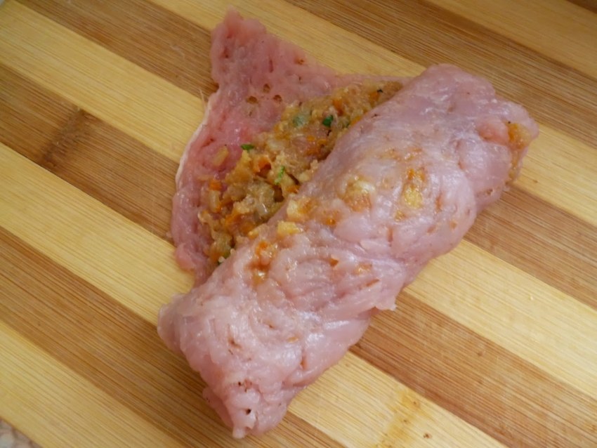Мясные пальчики из свинины