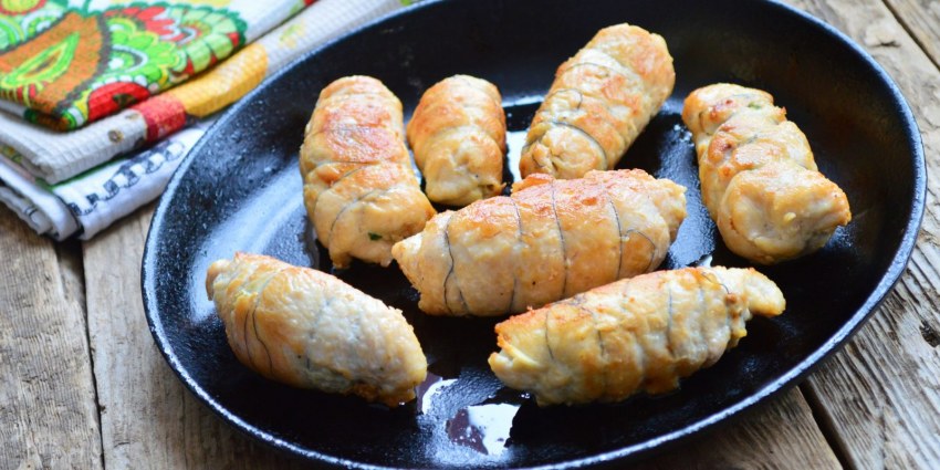 Крученики (мясные рулетики)