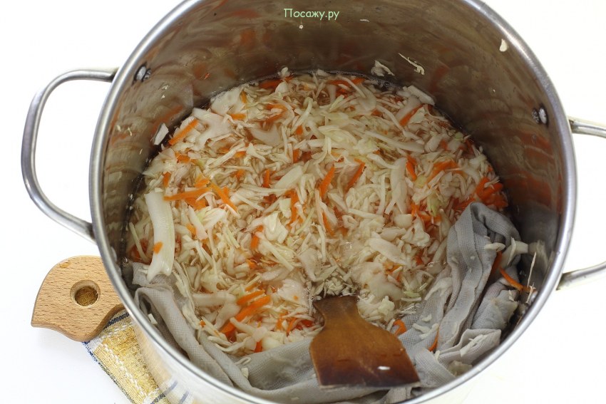 Кастрюля для квашения капусты