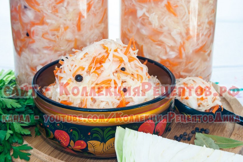 Самая простая и вкусная квашеная капуста