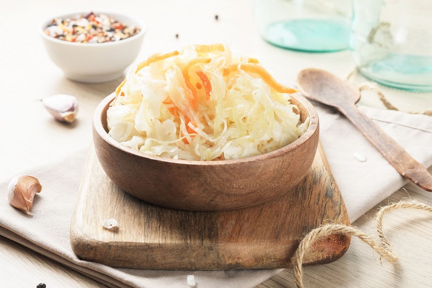 Капуста пластовая квашеная