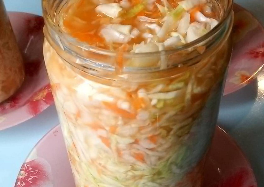 Капуста быстрого приготовления хрустящая