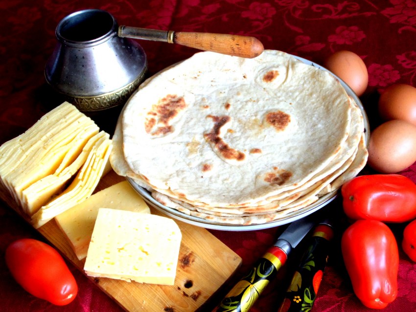 Лаваш армянский текстуры