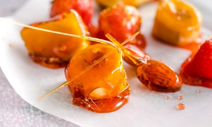 Карамелизированные апельсины