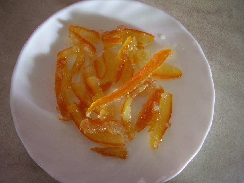 Цукаты из апельсиновых и лимонных корок