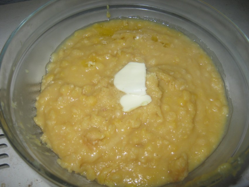 Котлета куриная с гороховый пюре