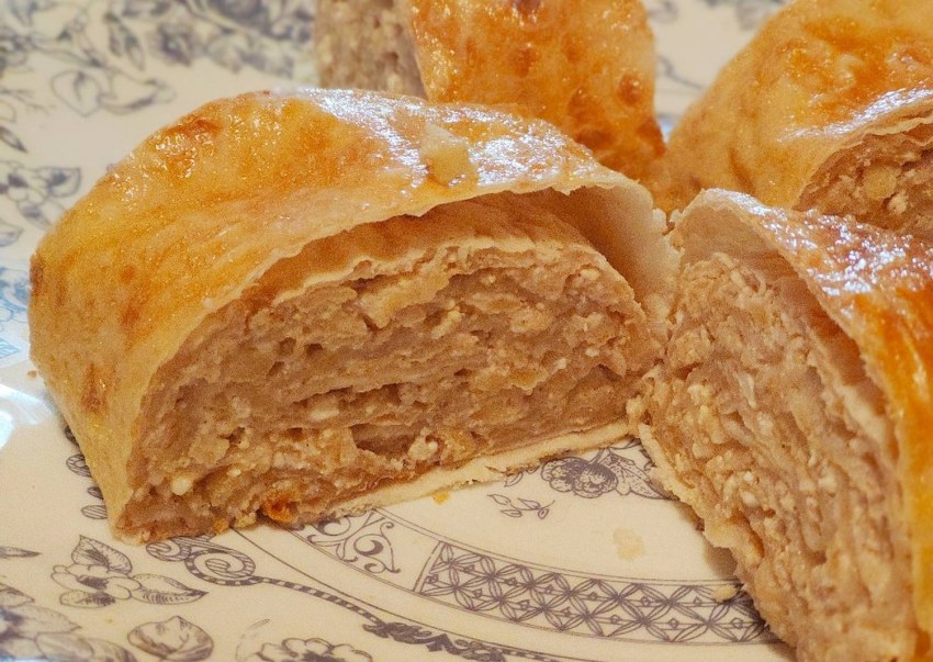 Пирог из лаваша с капустой