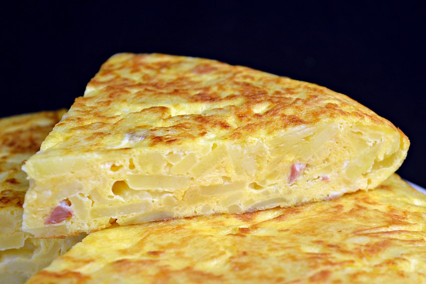 Испанская Тортилья с овощами