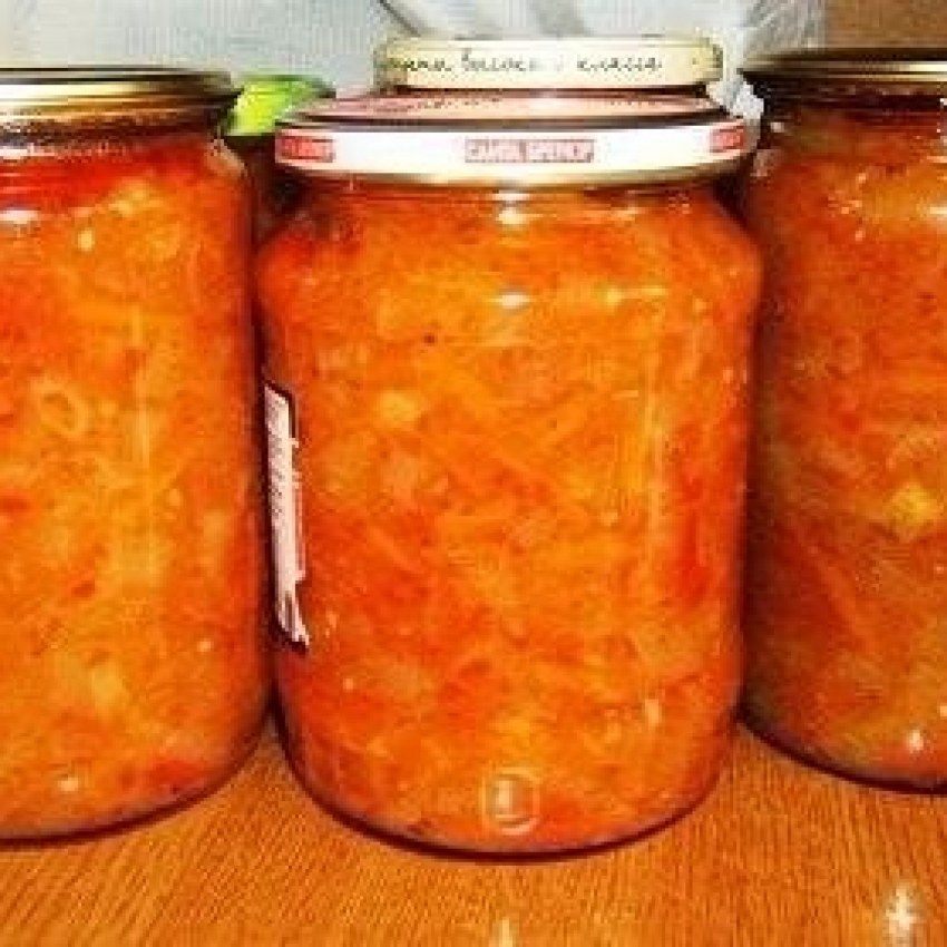 Салат Дон Жуан из кабачков на зиму