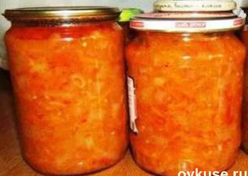 Салат на зиму остряк