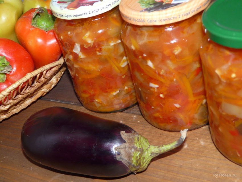Салат из кабачков на зиму