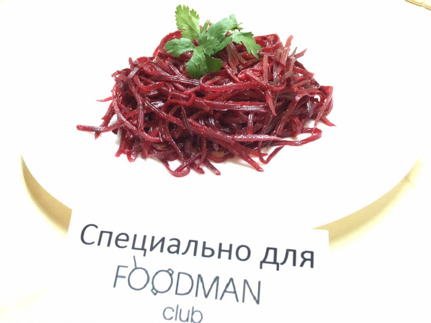 Свекла по корейски рисунок