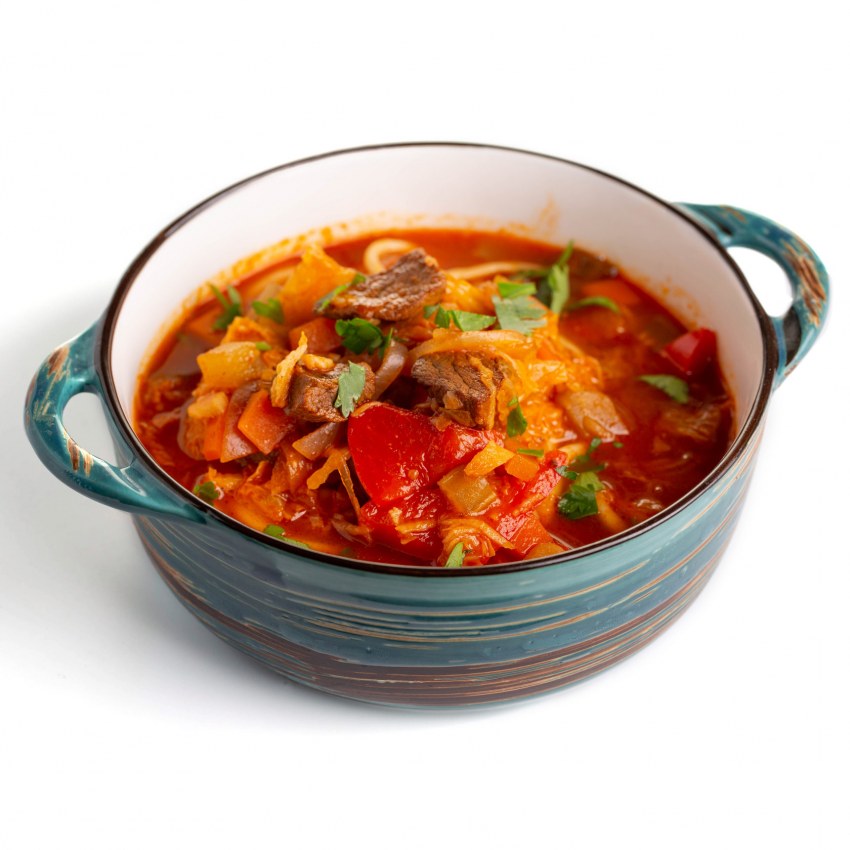 Узбекская кухня лагман