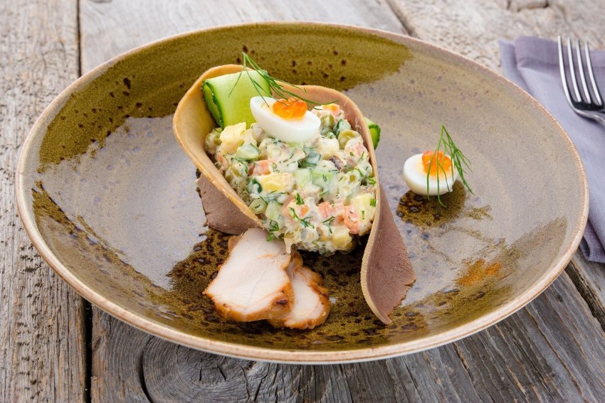 Оливье/Olivier Salad ресторан