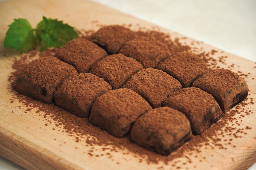 Конфеты из сгущенного молока и какао