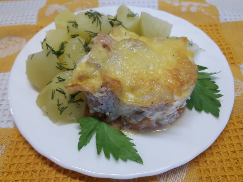 Рыба берикс в духовке