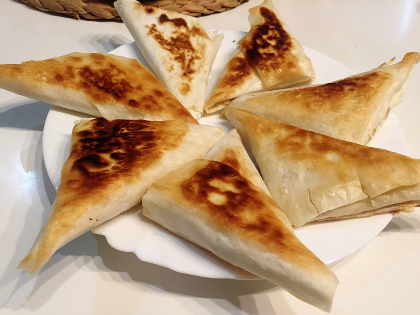 Конвертики из лаваша с фаршем