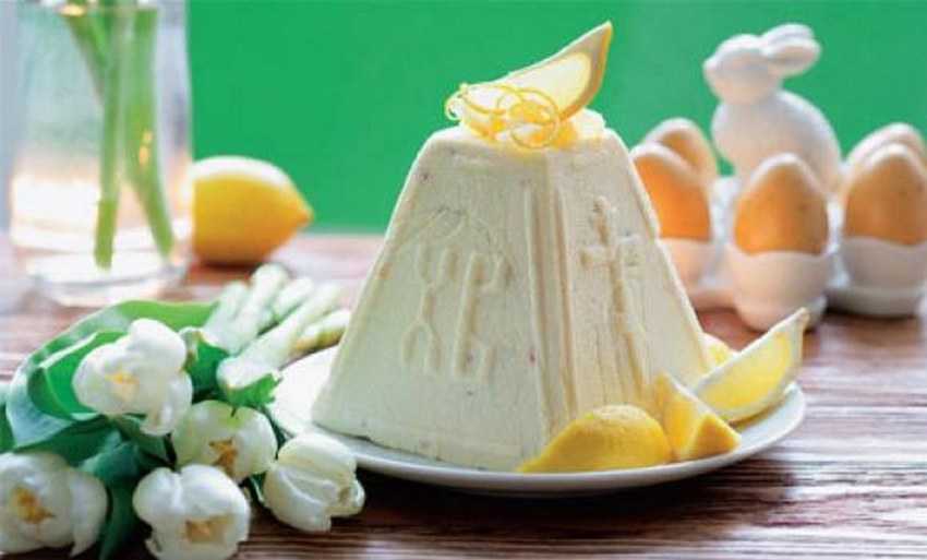 Творожная Пасха с цукатами