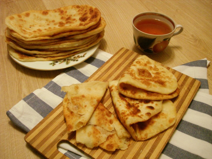 Казахские лепёшки шелпек