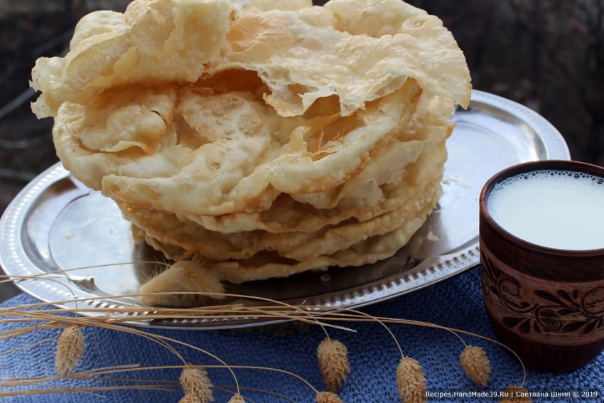 Казахский шелпек