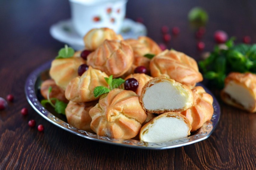 Эклеры из ржаной муки