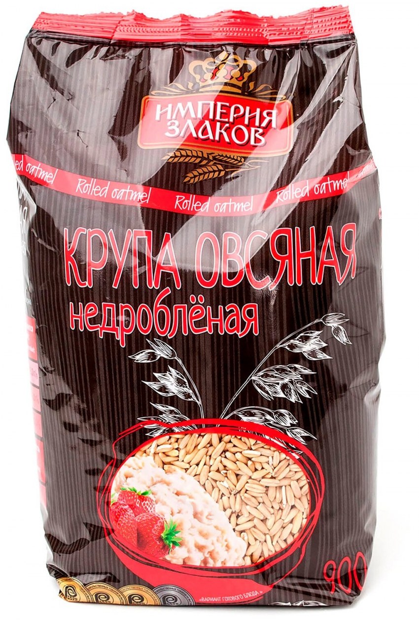 Цельнозерновые овсяные хлопья