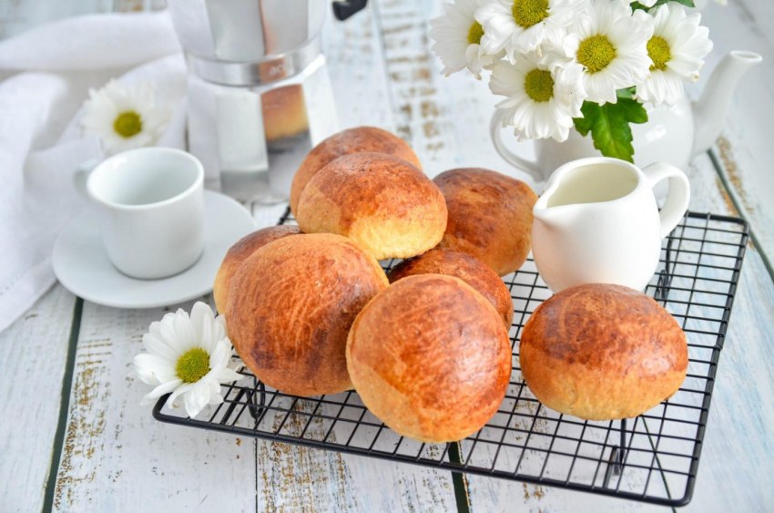 Булочка с лимоном