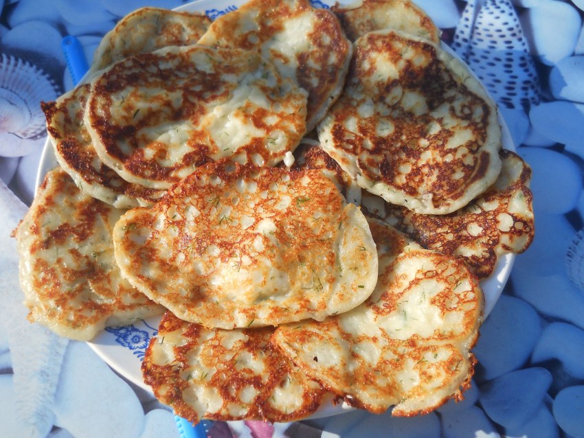 Творожные лепешки