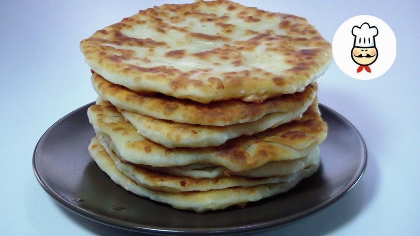 Лепёшки на кефире