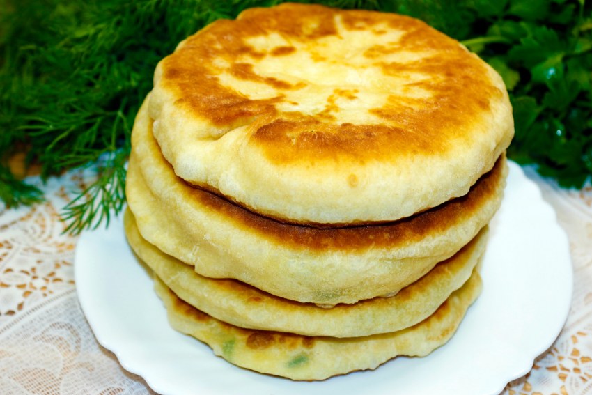 Лепешки «кабартма»