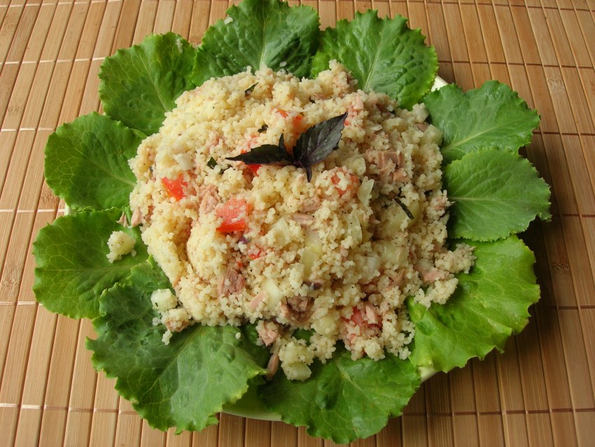 Турецкий салат с кускусом