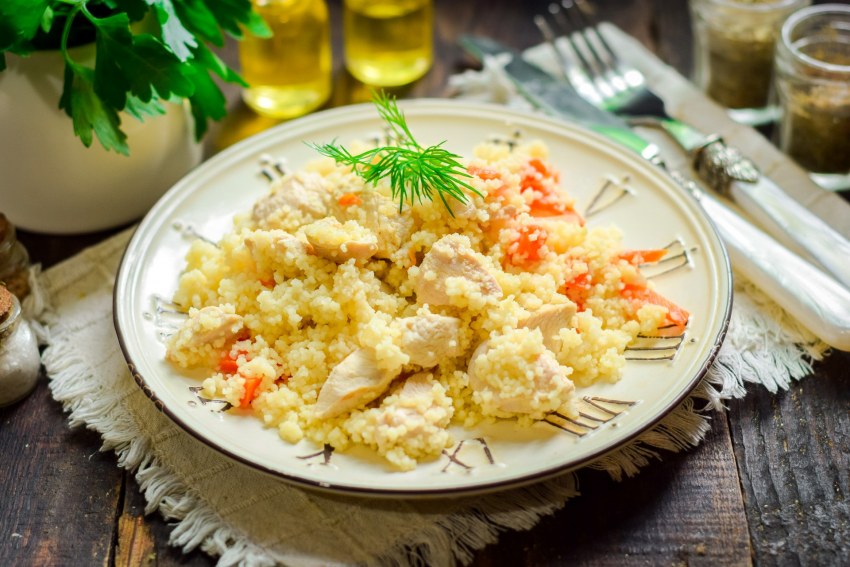 Салат из индейки с сельдереем